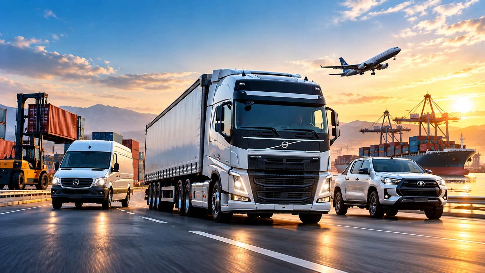 Heavy-duty freight trucks for commercial fleets